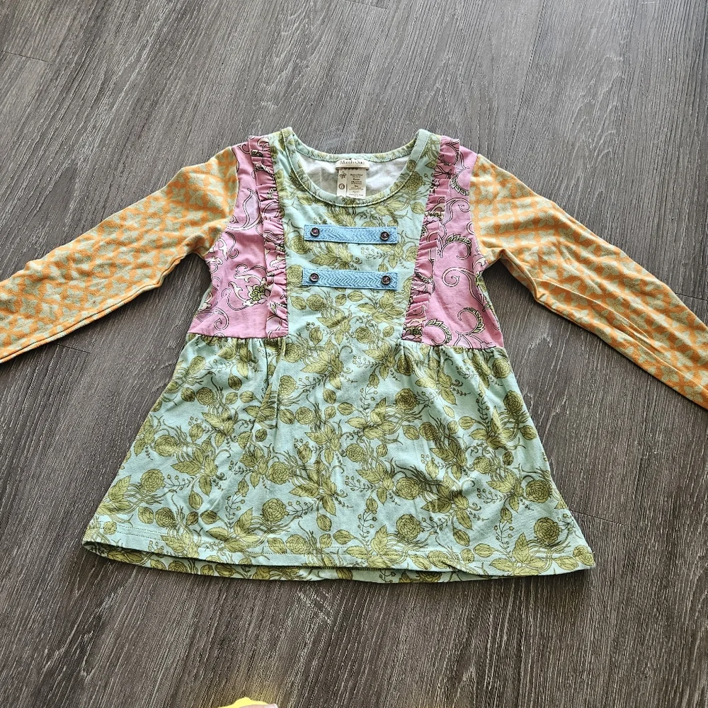 Matilda Jane cottonwood blossoms tee size 6 - Picture 4 of 5